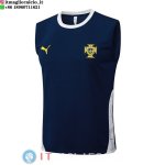 Senza Maniche Maglia Portogallo 2026 Blu Bianco
