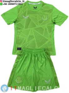 Maglia Bambino Everton Portiere 2024/2025 Verde