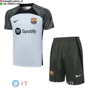 Formazione Set Completo Barcellona 2023/2024 Grigio Luce Verde