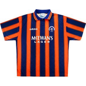 Retro Maglia Rangerss Seconda 1993/1994 Arancione