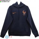 Felpa con Cappuccio Francia 2026 Blu Navy