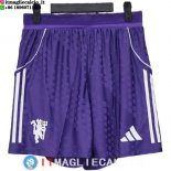 Thailandia Pantaloni Manchester United Seconda Giocatori 2025/2026 I