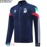 Giacca Lunga Zip Italia 2025 Blu Navy Rosso Giacca Lunga Zip Italia 2025 Blu Navy Rosso