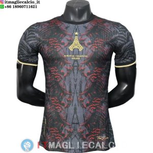 Maglia Paris Saint Germain Speciale Giocatori 2025/2026 Grigio Rosso