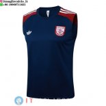 Senza Maniche Maglia Arsenal 2025/2026 Blu Navy I Rosso Senza Maniche Maglia Arsenal 2025/2026 Blu Navy I Rosso