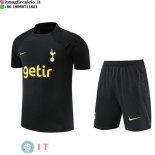 Formazione Maglia Set Completo Tottenham Hotspur 2022/2023 Nero