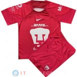 Maglia Bambino Pumas Uuam Portiere 2022/2023 Rosso