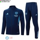 Giacca Set Completo Lunga Zip Arsenal 25-26 Blu II Navy