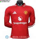 Maglia Manchester United Prima Giocatori 2026/2027 ML