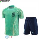 Formazione Set Completo Brasile 2022 Verde Blu Navy