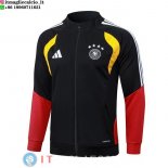 Giacca Full Zip Allenamento Germania 2026 Nero Rosso Giallo
