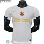 Thailandia Maglia Barcellona Speciale Giocatori 2025/2026 Bianco Giallo