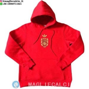 Giacca Felpa Cappuccio Bayern Monaco 25-26 Rosso