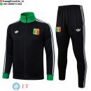 Giacca Full Zip e Pantaloni Allenamento Senegal 2026 Nero