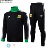 Giacca Full Zip e Pantaloni Allenamento Senegal 2026 Nero Giacca Full Zip e Pantaloni Allenamento Senegal 2026 Nero