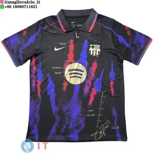 Thailandia Maglia Barcellona Speciale 2026/2027 Nero Purpureo Rosso