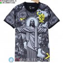 Thailandia Maglia Brasile Especial 2024 Grigio