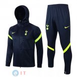 Giacca Felpa Cappuccio Set Completo Tottenham Hotspur 22-23 Purpureo