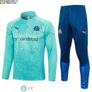 Felpa Da Allenamento Set Completo Marseille 23-24 Verde Blu