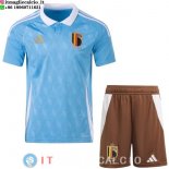 Maglia Belgio Set Completo Uomo Seconda 2024