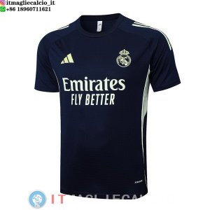 Formazione Maglia Real Madrid 2025/2026 Blu Navy Verde
