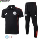 POLO Maglia Set Completo Ajax 2025/2026 Nero Rosso
