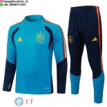 Tuta da Allenamento Bambino Spagna Mezza Cerniera 2026 Blu