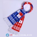 Sciarpa Calcio Panama Knit Blu Rosso