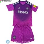 Maglia Bambino Newcastle United Portiere 2025/2026 Purpureo Maglia Bambino Newcastle United Portiere 2025/2026 Purpureo