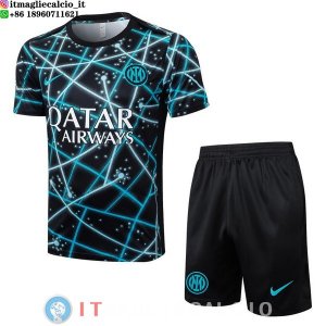 Formazione Set Completo Maglia Inter Milan 2025/2026 Verde I Nero