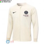 Giacca Lunga Zip Paris Saint Germain 23-24 Giallo