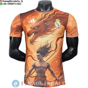 Thailandia Maglia Real Madrid Speciale Giocatori 2025/2026 Arancione