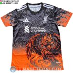 Thailandia Maglia Liverpool Speciale 2025/2026 Arancione Nero Thailandia Maglia Liverpool Speciale 2025/2026 Arancione Nero