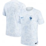 Maglia Francia Stella Del Calcio Seconda Coppa del Mondo 2022