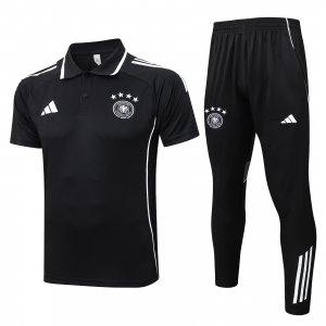 POLO Maglia Set Completo Germania 2025 Nero
