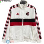 Giacca A Vento AC Milan 25-26 Bianco Rosso Nero