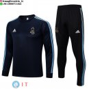 Felpa Da Allenamento Set Completo Argentina 2023 Blu I Navy