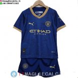 Maglia Bambino Manchester City Speciale 2022/2023 Blu Navy