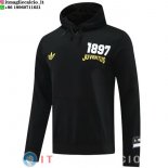 Giacca Felpa Cappuccio Juventus 24-25 Nero
