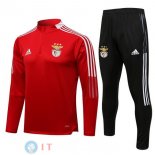 Giacca Set Completo Benfica 21-22 Rosso I Nero