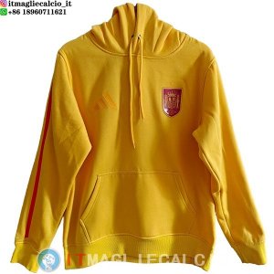 Felpa con Cappuccio Spagna 2026 Giallo