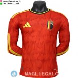 Maglia Giocatori Belgio Prima 2026 ML Maglia Giocatori Belgio Prima 2026 ML