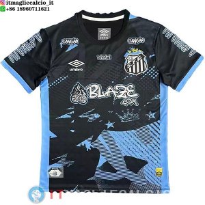 Thailandia Maglia Santos FC Speciale 2025/2026 Nero Blu