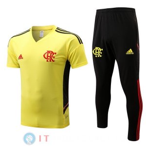 Formazione Maglia Set Completo Flamengo 2022/2023 Giallo Nero