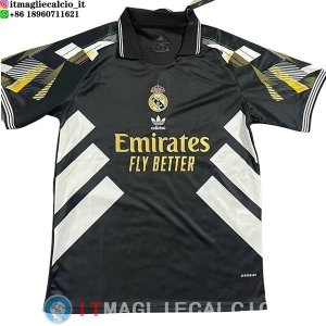Thailandia Maglia Real Madrid Speciale 2025/2026 Nero Giallo Bianco