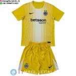 Maglia Bambino Inter Milan Portiere 2025/2026 Giallo Maglia Bambino Inter Milan Portiere 2025/2026 Giallo