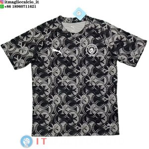 Thailandia Maglia Manchester City Speciale 2025/2026 Nero Grigio