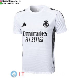 Formazione Maglia Real Madrid 2025/2026 Bianco Nero