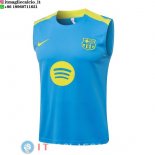 Senza Maniche Maglia Barcellona 2025/2026 Blu I Giallo Senza Maniche Maglia Barcellona 2025/2026 Blu I Giallo
