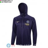 Giacca Felpa Cappuccio Paris Saint Germain 23-24 Purpureo